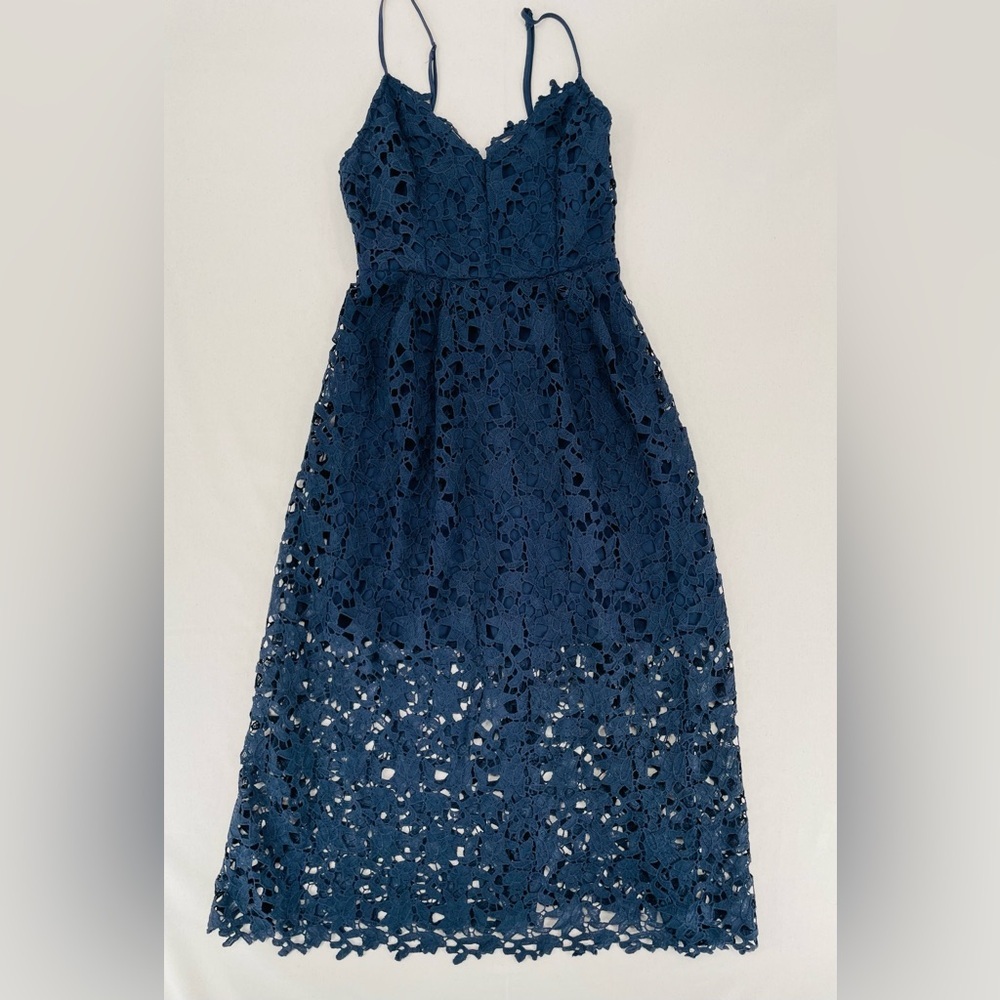 ASTR the label LACE A LINE MIDI DRESS - Picture 6 of 12